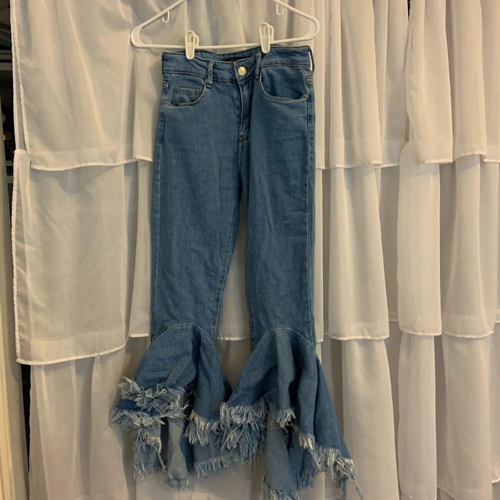 Flared Bottom Jeans
